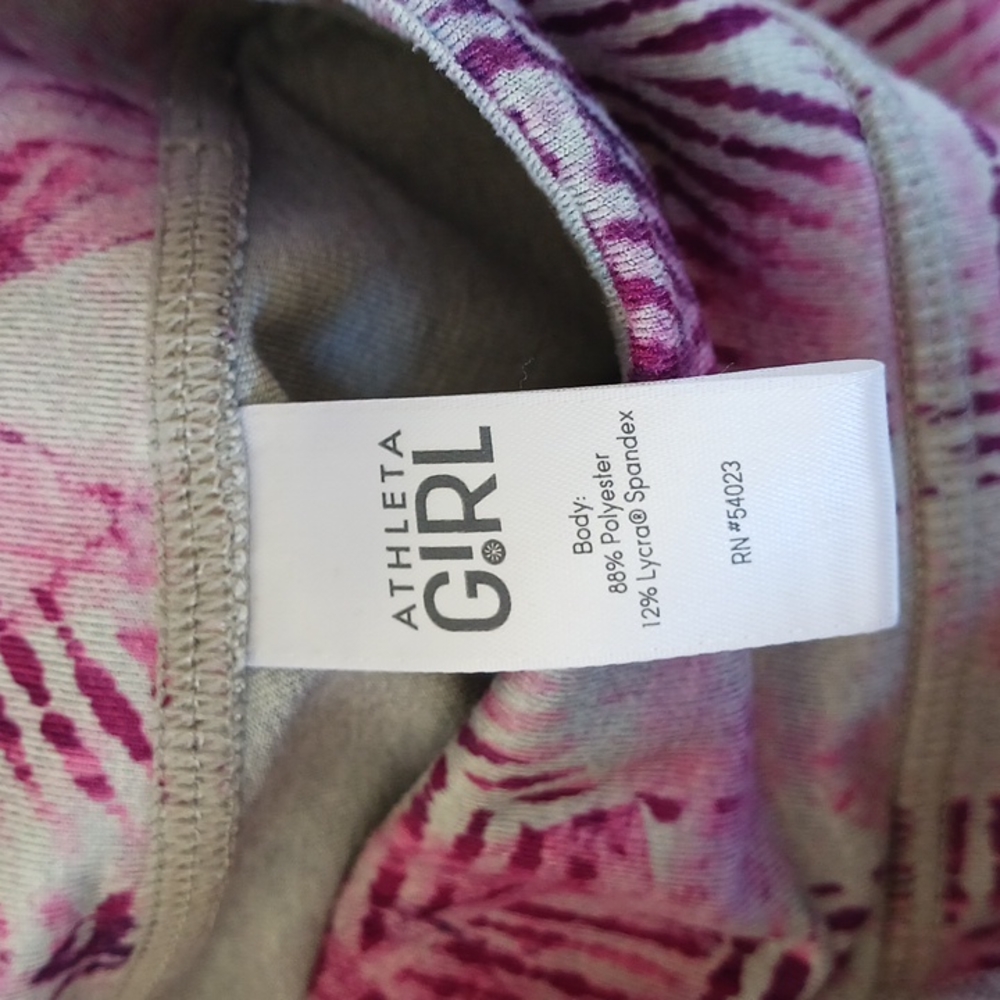 athleta girl multi color size L 12 .leggings - Picture 7 of 7